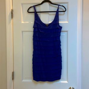Express Blue Mini Dress